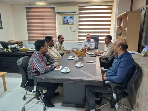 برگزاری جلسه پیگیری روند اجرایی پروژه های بنیاد مسکن انقلاب اسلامی در شهرستان قشم