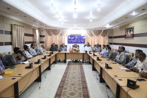برگزاری نشست مشورتی دهیاران بخش مرکزی شهرستان جاسک